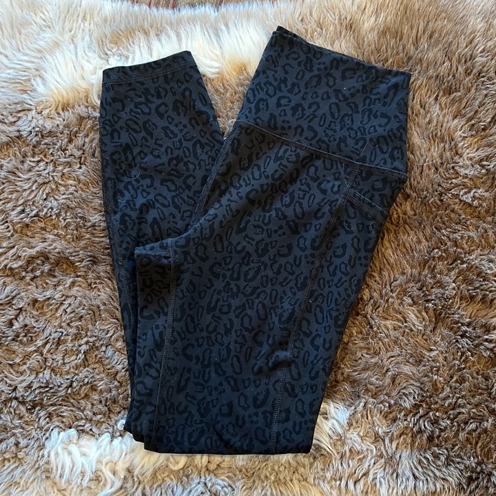 Cheetah workout leggings